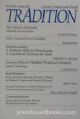 68783 Tradition-A Journal of Orthodox Jewish Thought Vol 34 No 1 Spring 2000